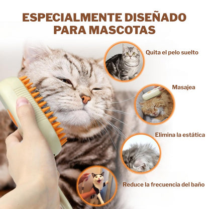 💨 El cepillo a vapor que transforma el cuidado de tu mascota 🐾