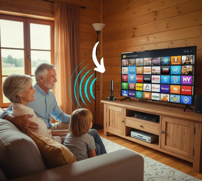 🔥 La antena que libera tu TV… y tu bolsillo 📺💸